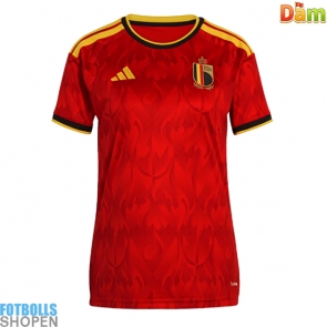 Billiga Belgien Hemmatröja Dam VM 2026 Kortärmad